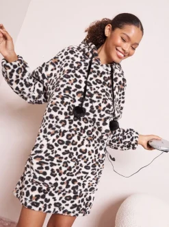 Luipaard - Friends Like These Print Christmas Snoodie