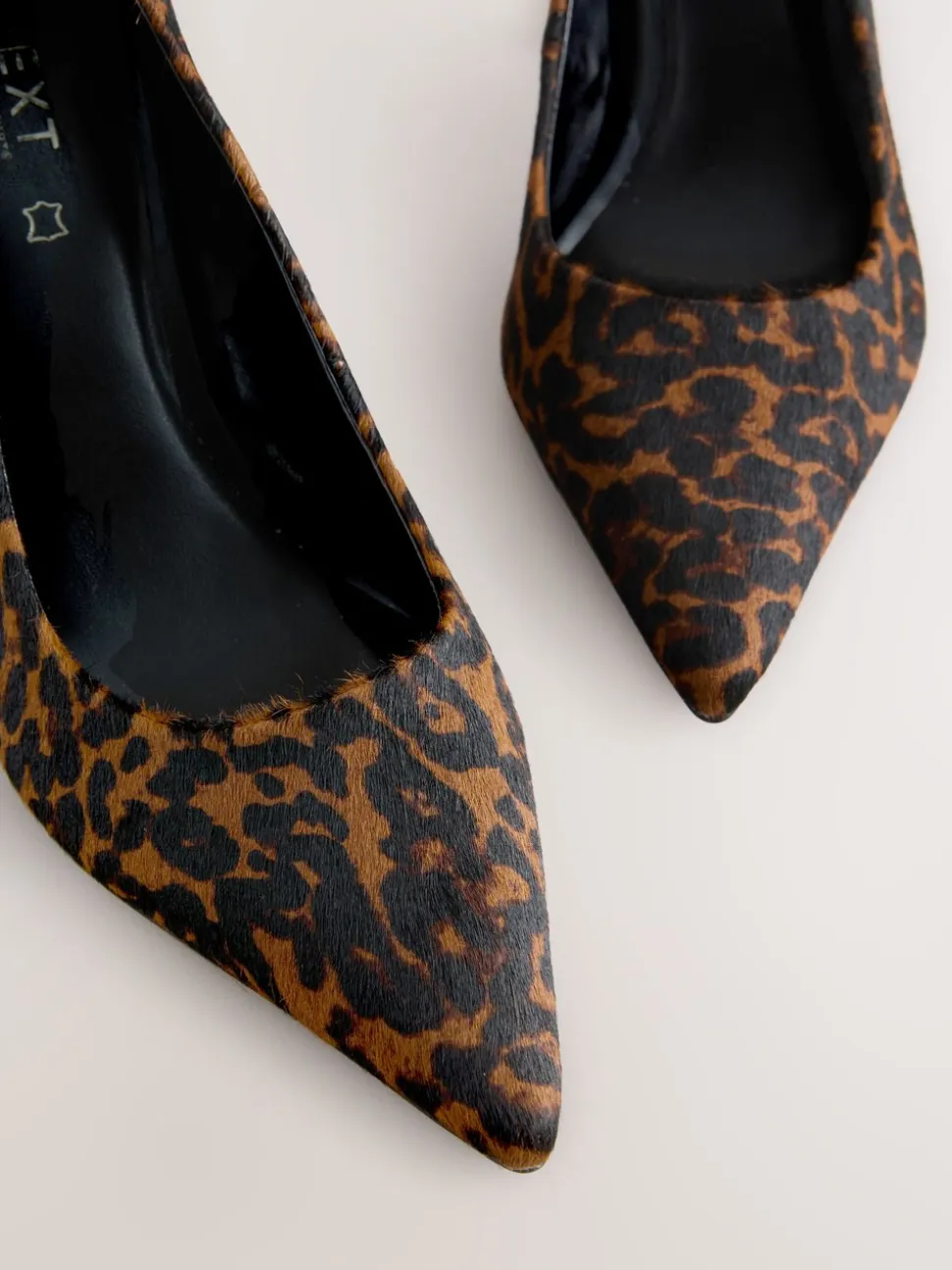 Luipaard - Leather Block Court Heels