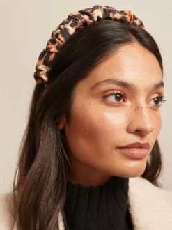 Luipaardprint - Ruched Structured Headband
