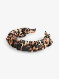 Luipaardprint - Ruched Structured Headband
