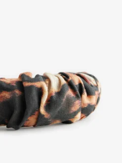 Luipaardprint - Ruched Structured Headband
