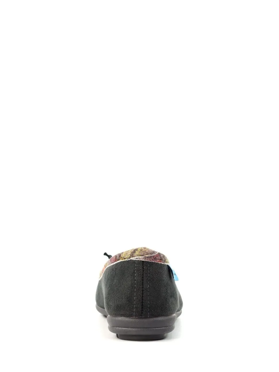 Lunar Bow Tartan Trim Pump Slippers