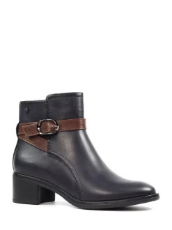Lunar Cassie Low Heel Ankle Boots