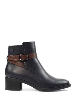 Lunar Cassie Low Heel Ankle Boots