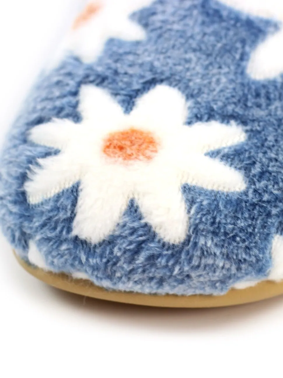 Lunar Ellis Daisy Detail Full Slippers
