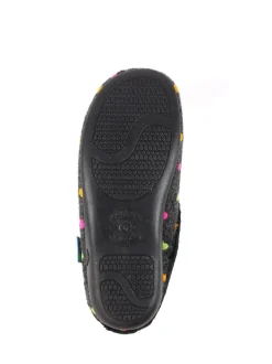 Lunar Peanut Polka Dot Mule Slippers