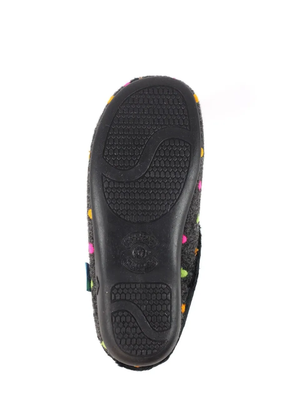 Lunar Peanut Polka Dot Mule Slippers