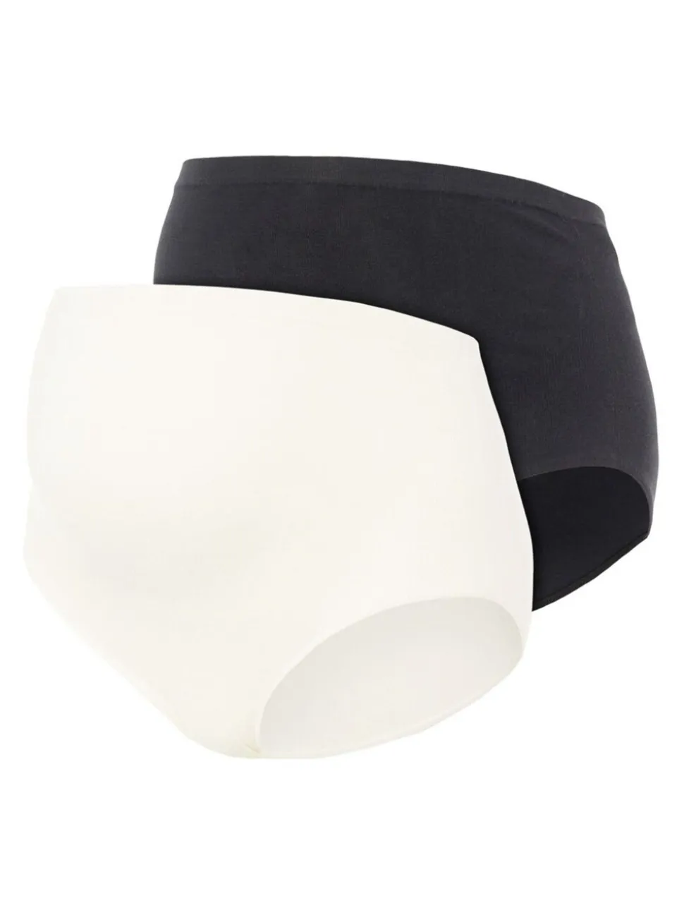 Mamalicious Maternity High Waist Control Briefs 2 Pack Knickers