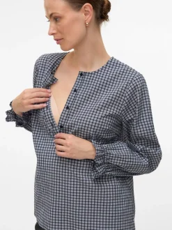 Mamalicious Nursing Check Top