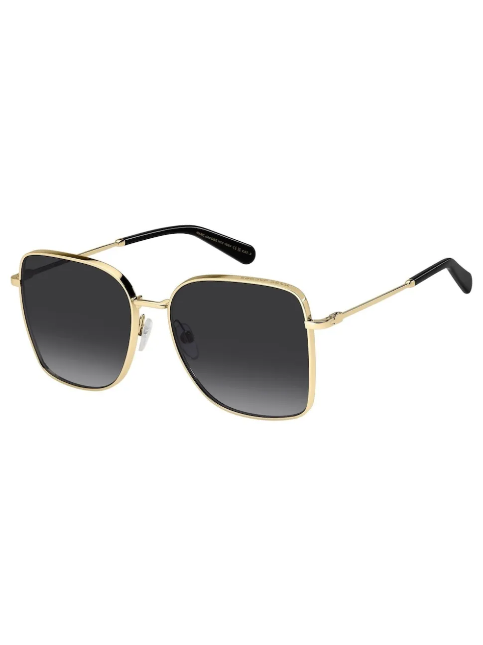 Marc Jacobs Square Gold Sunglasses