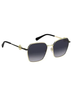 Marc Jacobs Square Gold Sunglasses