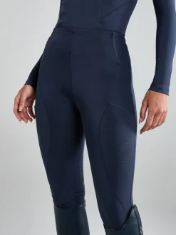 Marineblauw - Aztec Diamond Core Leggings