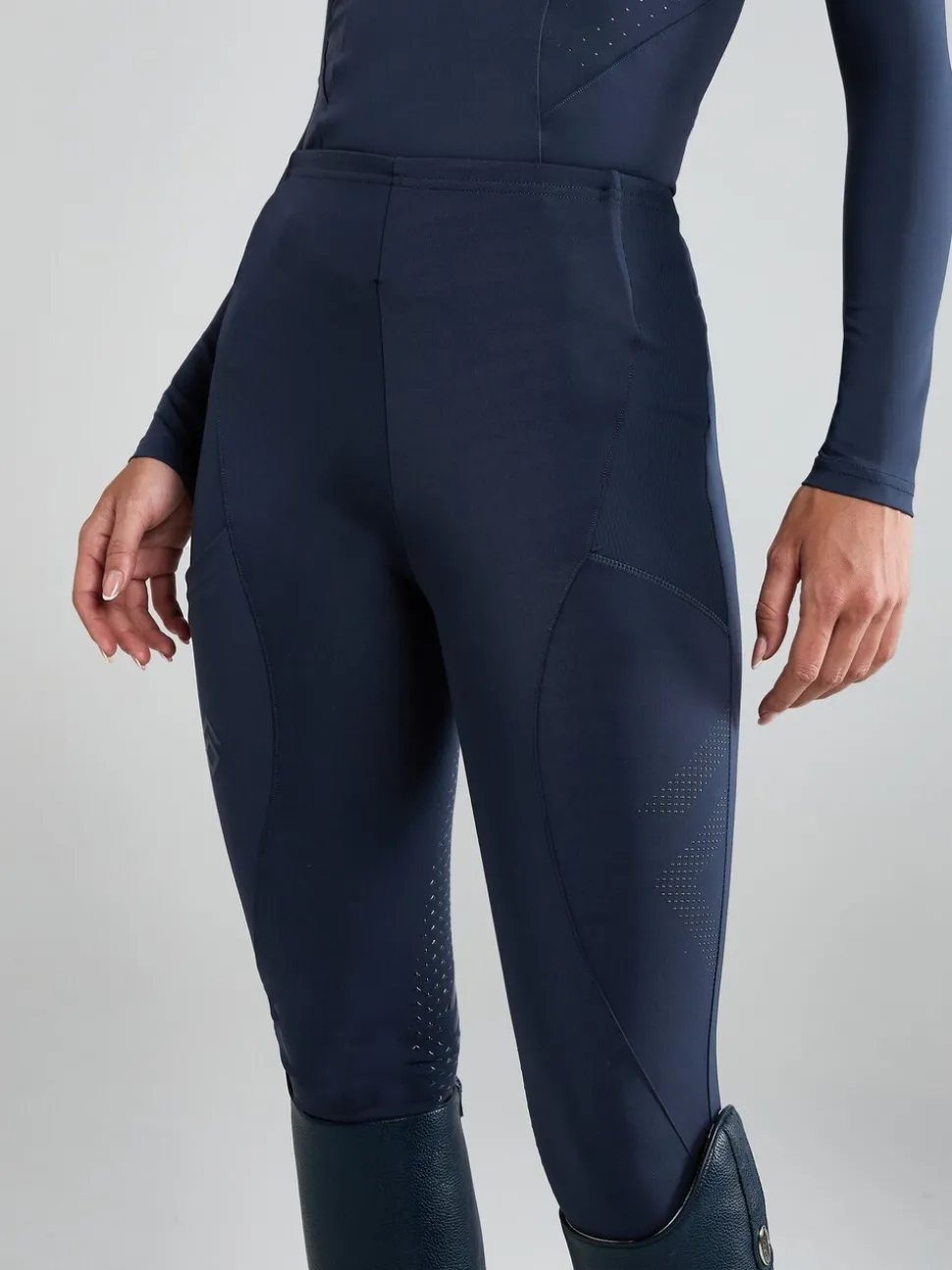 Marineblauw - Aztec Diamond Core Leggings