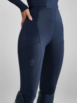 Marineblauw - Aztec Diamond Core Leggings