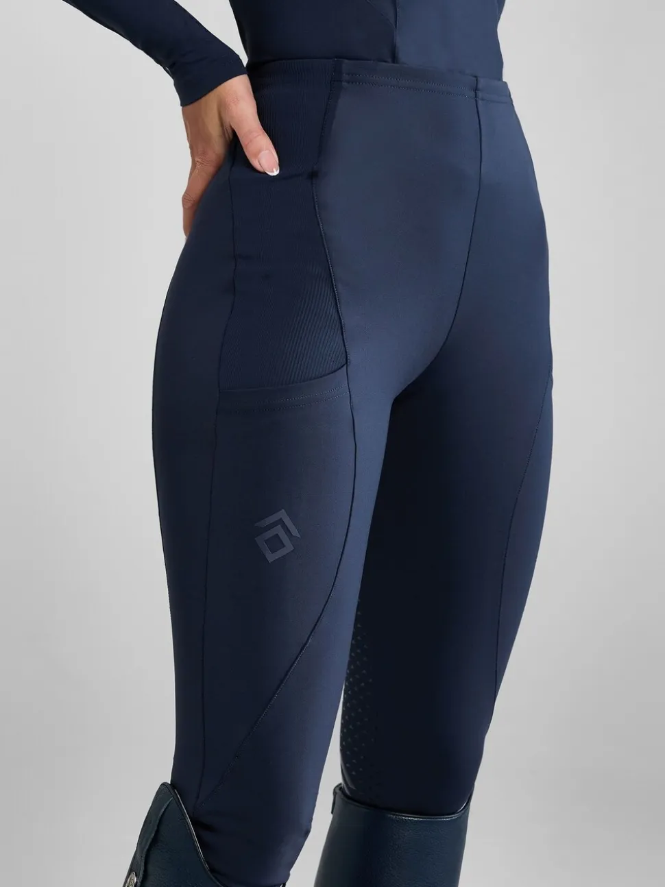Marineblauw - Aztec Diamond Core Leggings