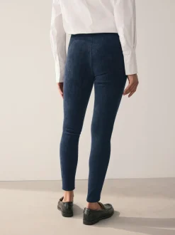 Marineblauw - Corduroy legging