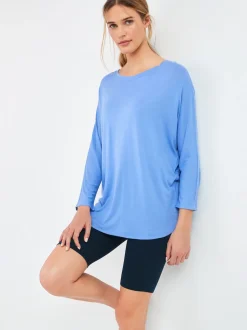Marineblauw - Jersey fietsshort