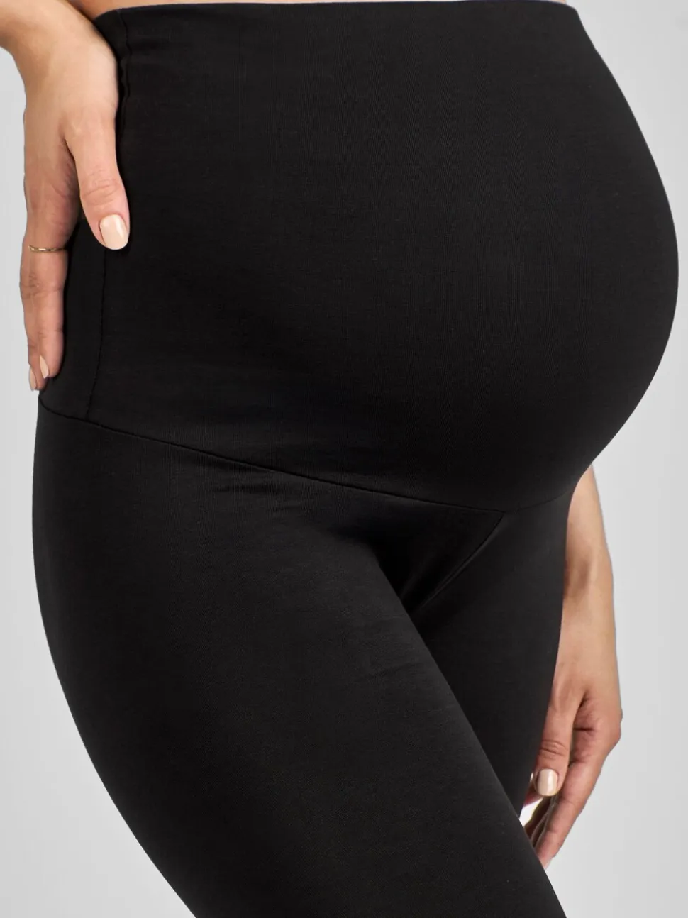 Marineblauw - JoJo Maman Bébé Cotton Rich Maternity Leggings 2 Pack