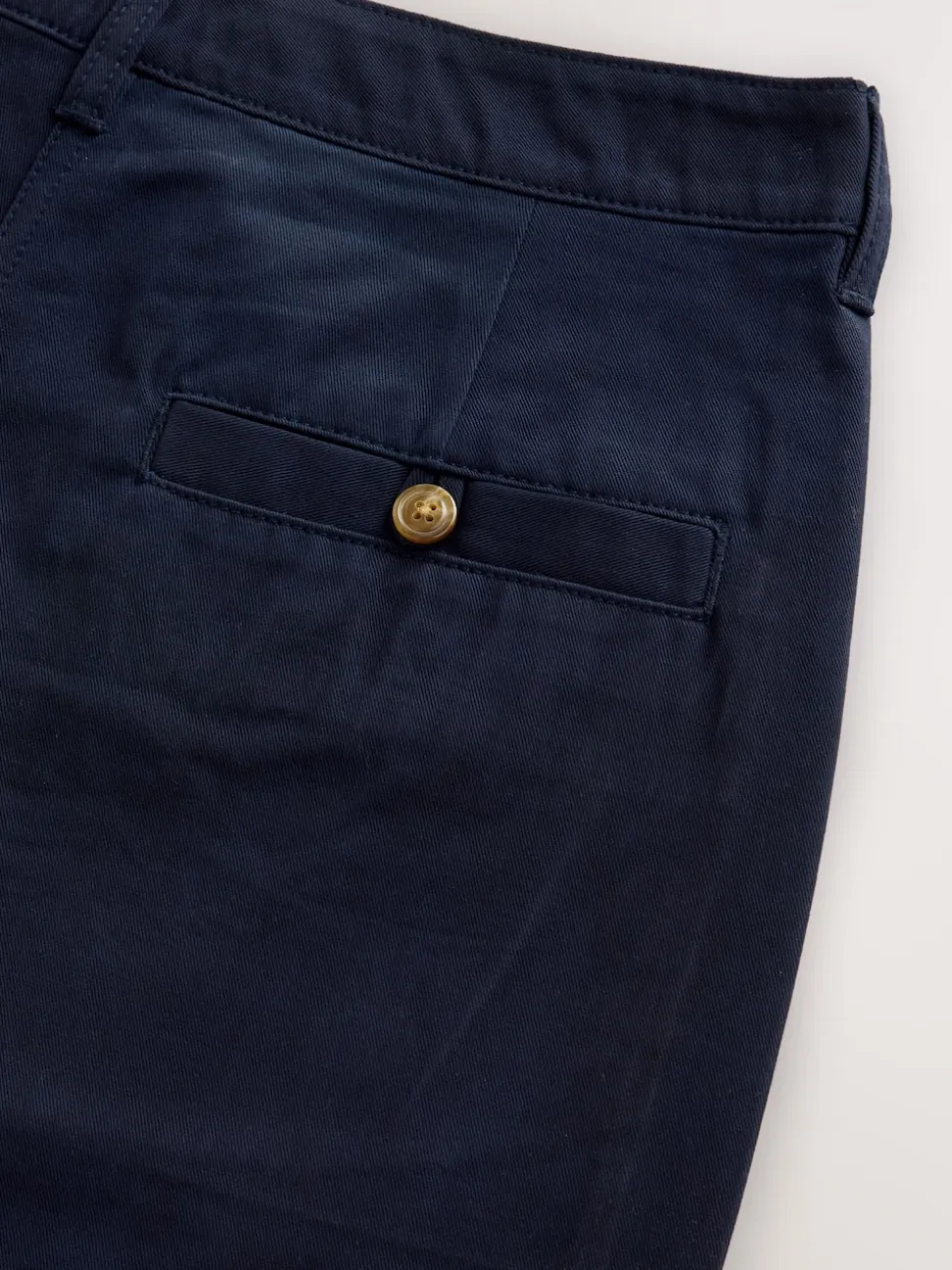 Marineblauw - Knielange short