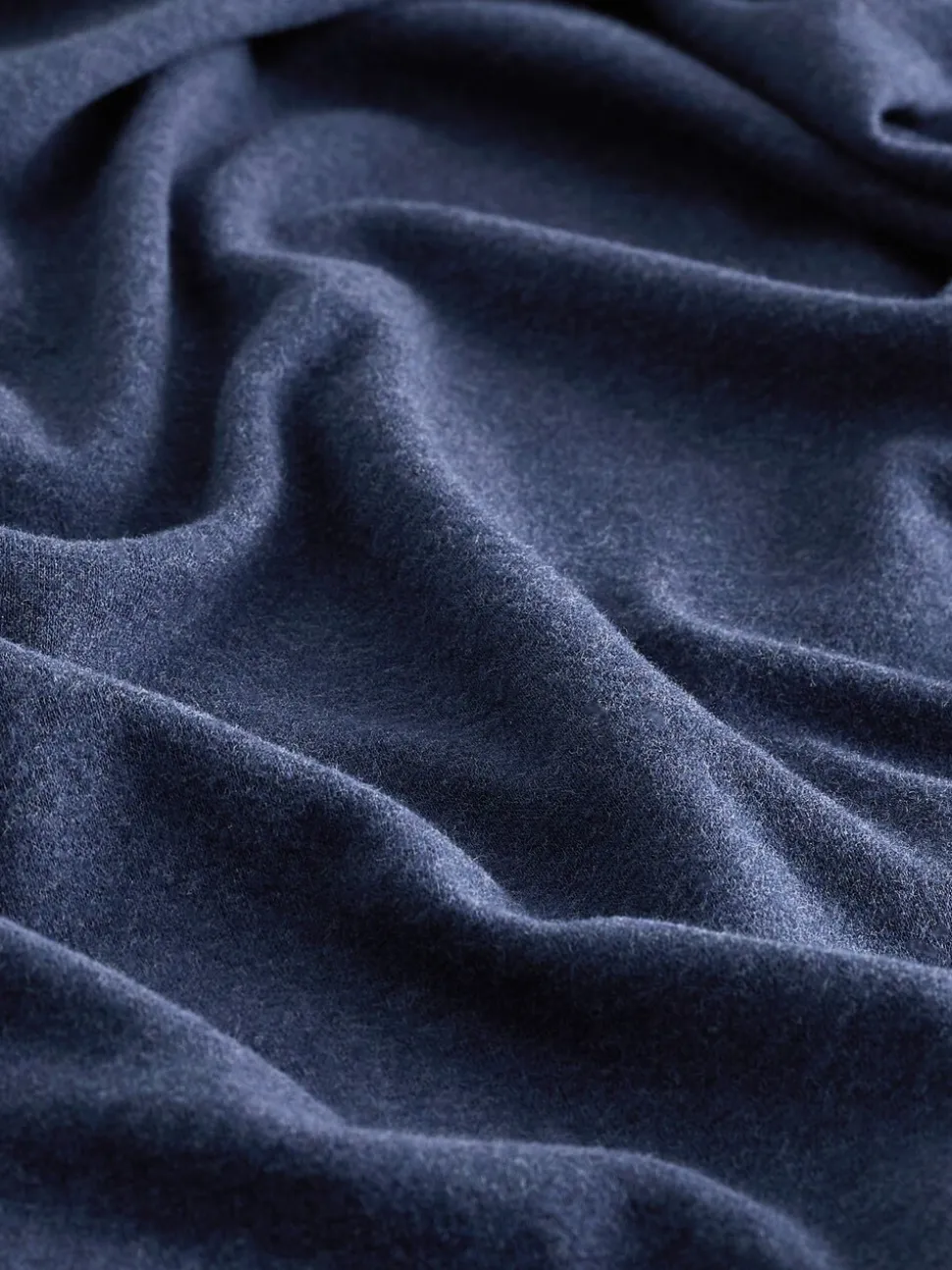 Marineblauw - Laura Ashley lang loungevest