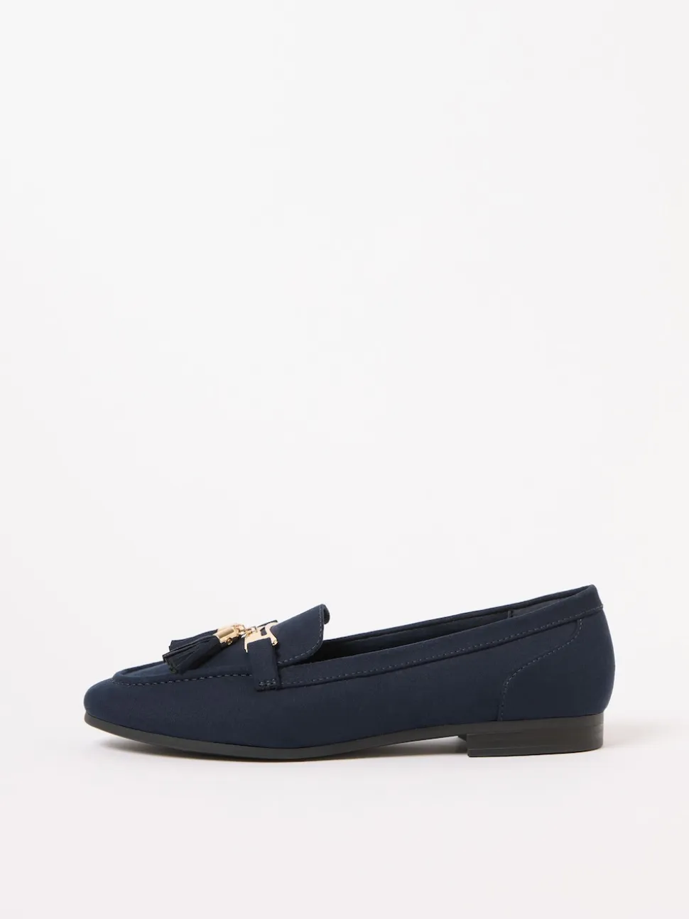 Marineblauw - Lipsy Almond Toe Tassel Workwear Loafers