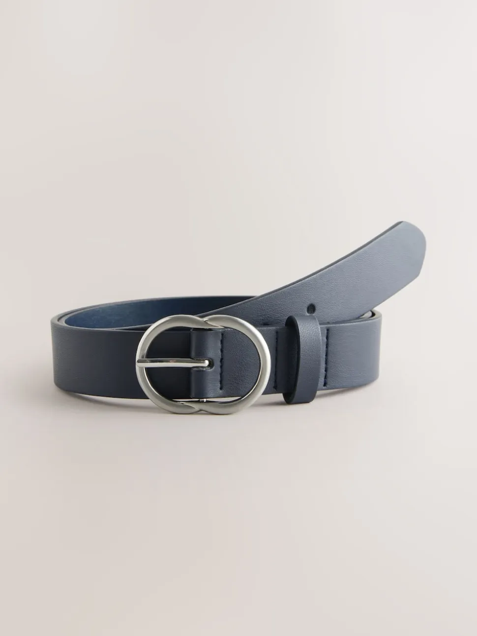 Marineblauw - Normale PU-riem