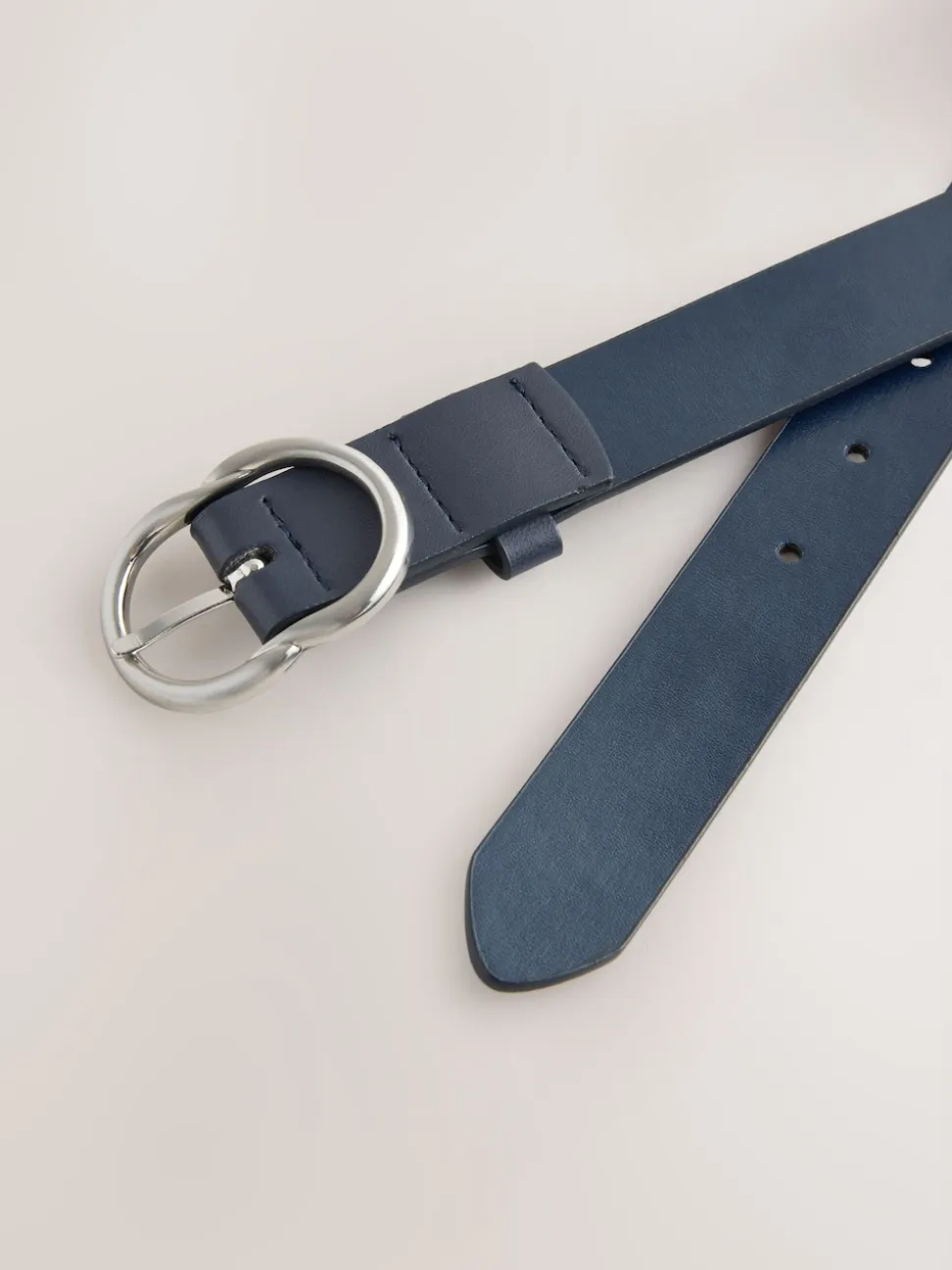 Marineblauw - Normale PU-riem