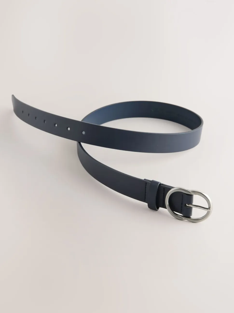 Marineblauw - Normale PU-riem