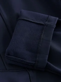 Marineblauw - Outdoor legging met fleecevoering en warme handgreep