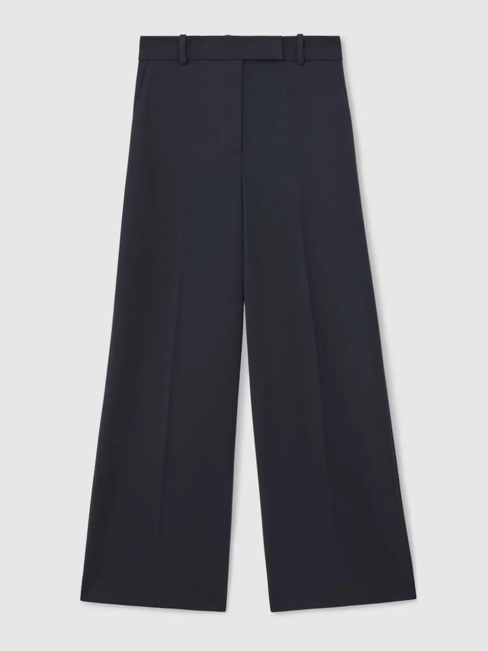 Marineblauw - Reiss Gabi Wide-Leg Suit Trousers