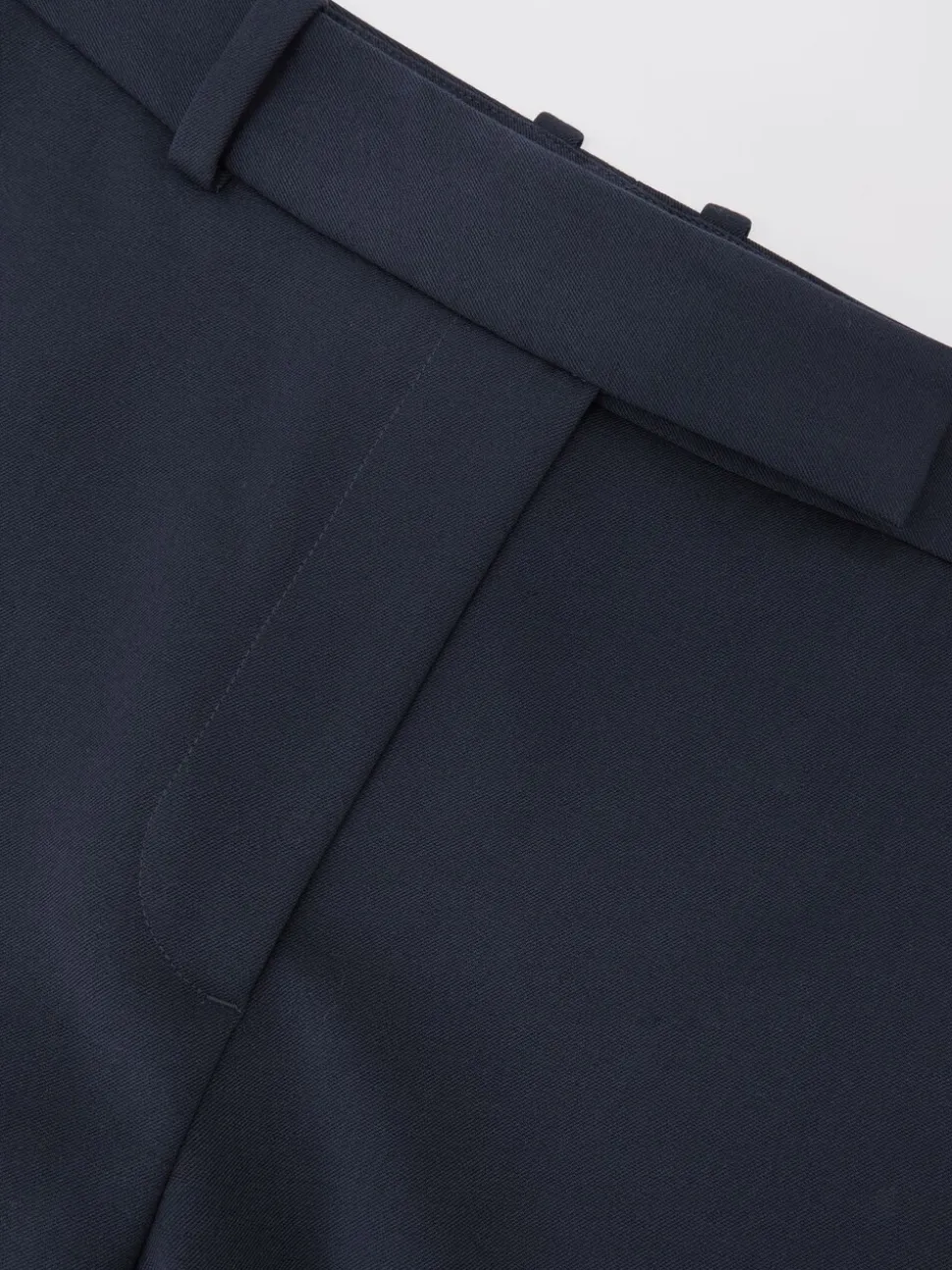 Marineblauw - Reiss Gabi Wide-Leg Suit Trousers
