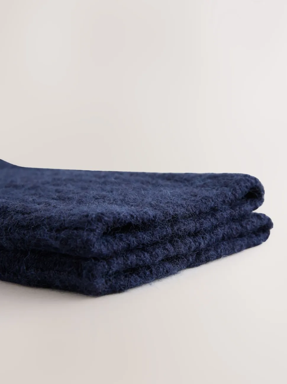 Marineblauw - Ribbed Handwarmer Gloves 1 Pack