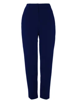 Marineblauw - Roman Originals - Broek met rechte, toelopende pijpen