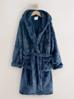 Marineblauw - Sneeuw kamerjas