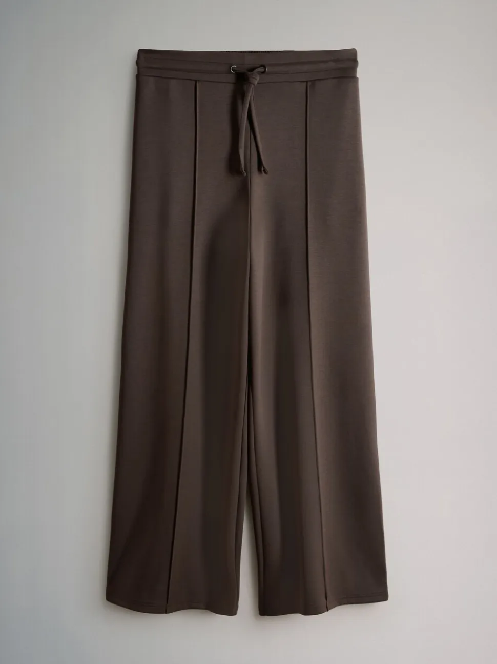 Marineblauw/chocoladebruin - The Set Modal Straight Leg Joggers 2 Pack
