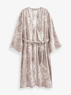 Mauve roze - Laura Ashley Josette badjas