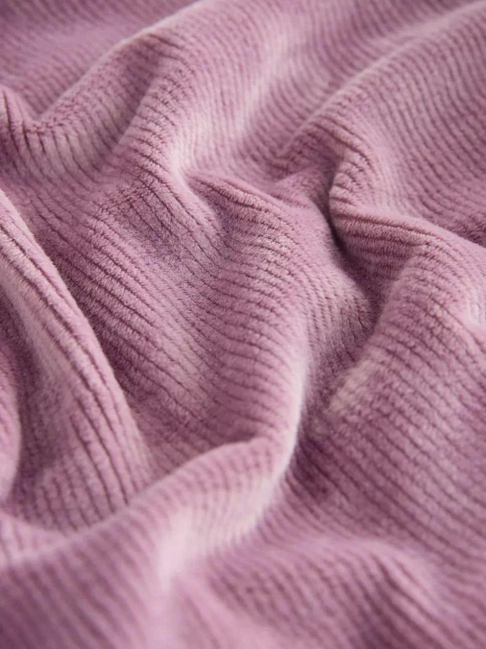 Mauve-paars - Studio Cosy Ribbed Dressing Gown