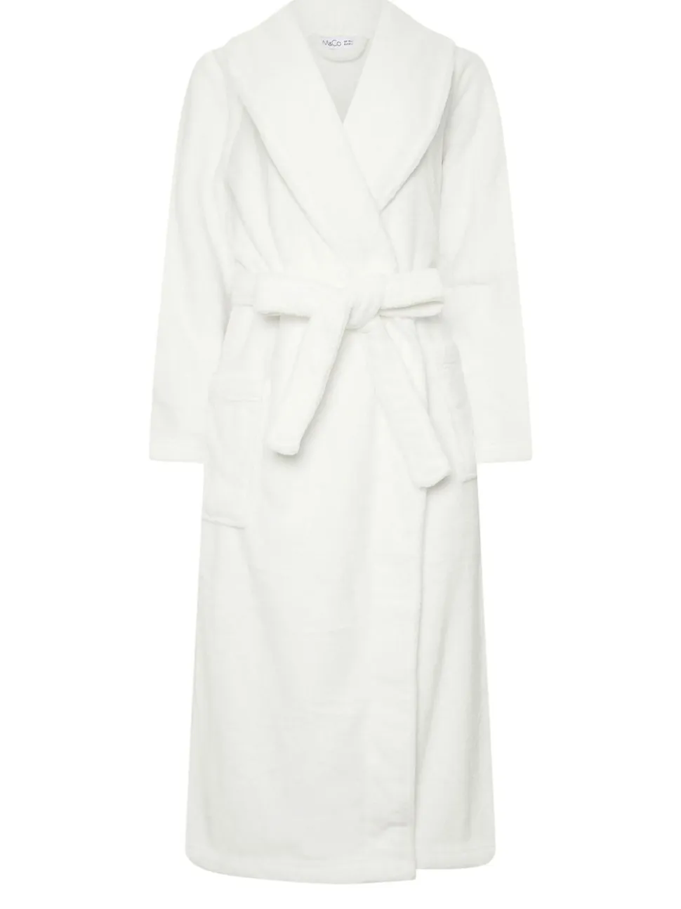 M&Co Cotton Touch Shawl Robe