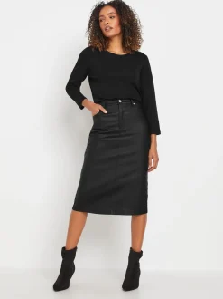 M&Co gecoate midirok