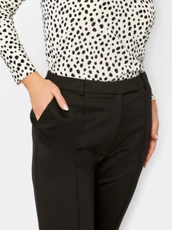 M&Co Ponte Slim Leg Trousers