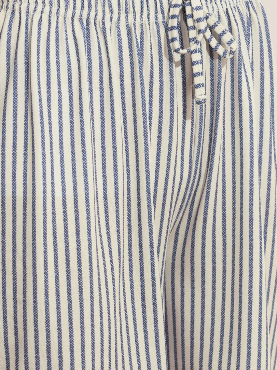 M&Co Stripe Tie Waist Shorts