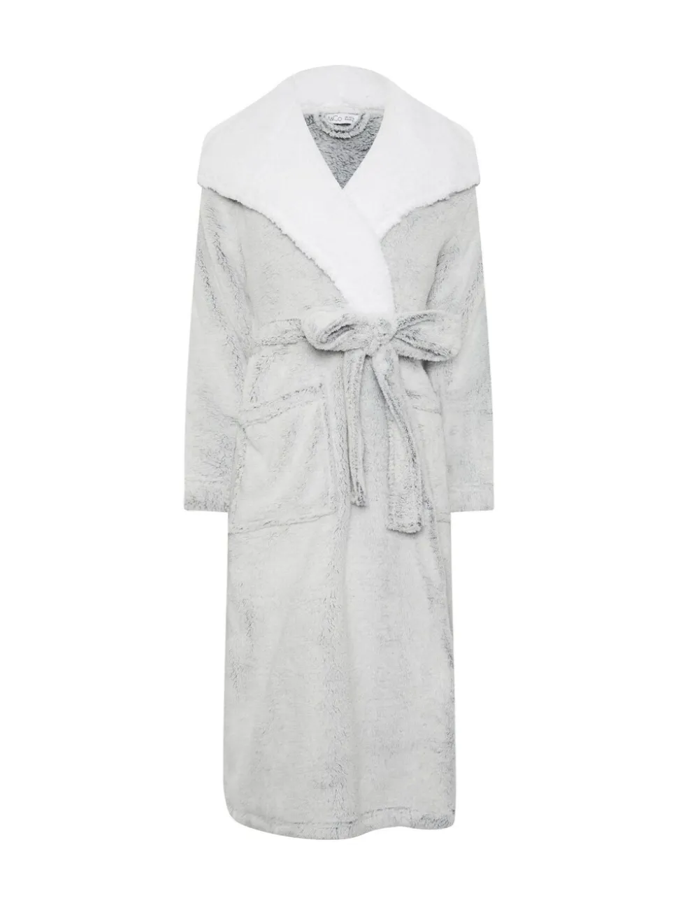 M&Co Zachte badjas met contrasterende capuchon