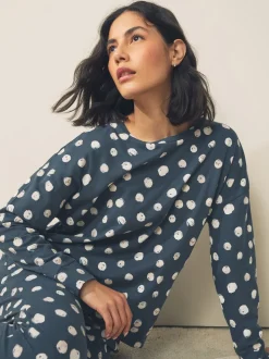 Met stippen - Long Sleeve Pyjamas 3 Pack