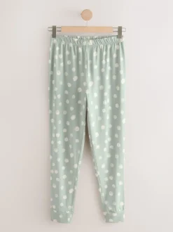 Met stippen - Long Sleeve Pyjamas 3 Pack
