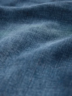 Middenblauw denim - Figuurvormende slim jeans