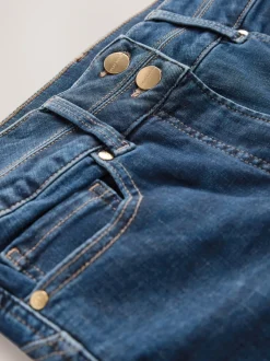 Middenblauw denim - Lift, slim en shape jeans met bootcut