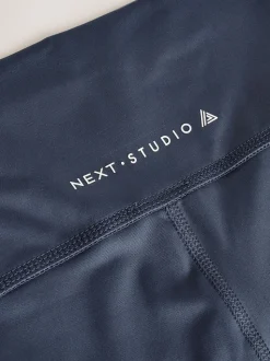 Midnight Blue - Superzachte Dry Tech yogasportleggings met uitlopende pijpen