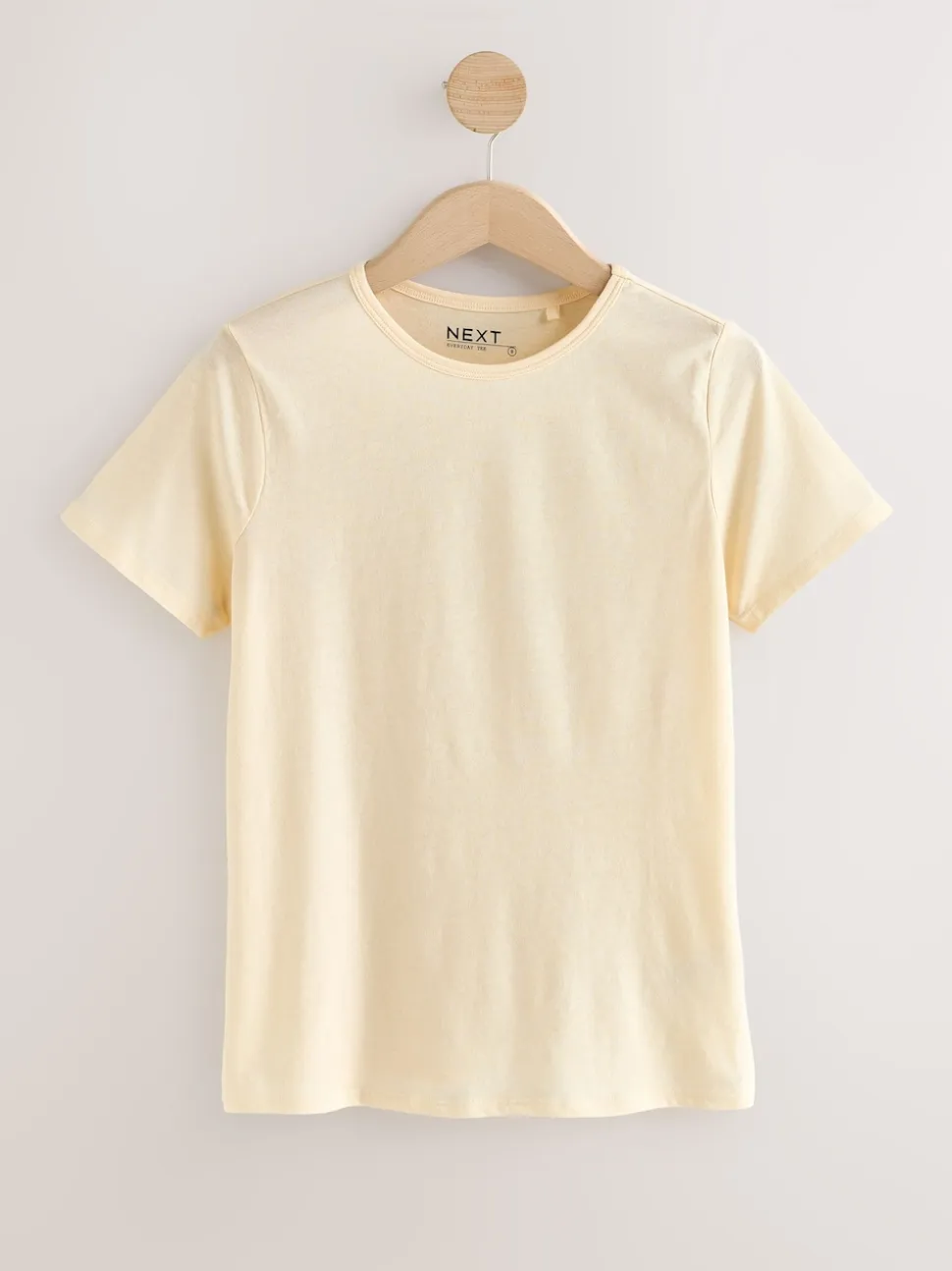 Mineraalkleurig - Set van 5 T-shirts met ronde hals en hoog katoengehalte