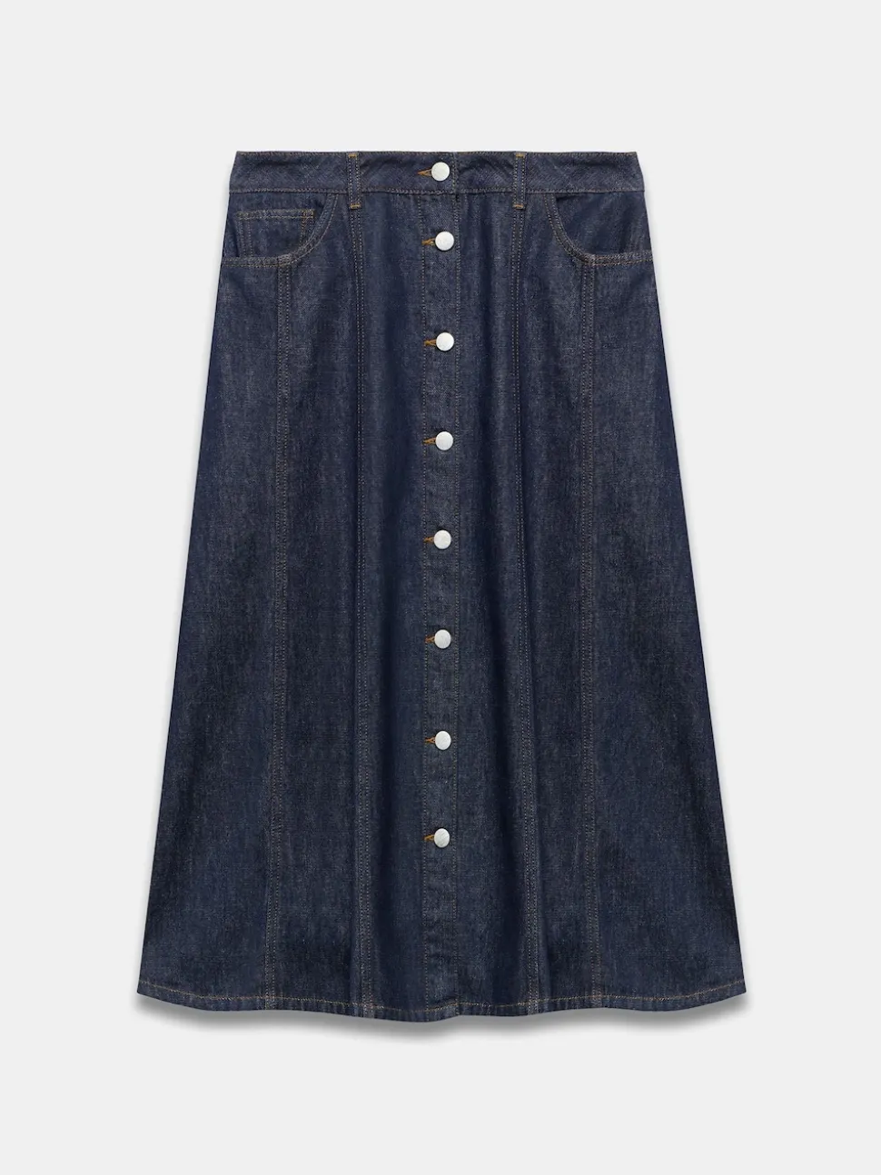 Mint Velvet - Denim midirok