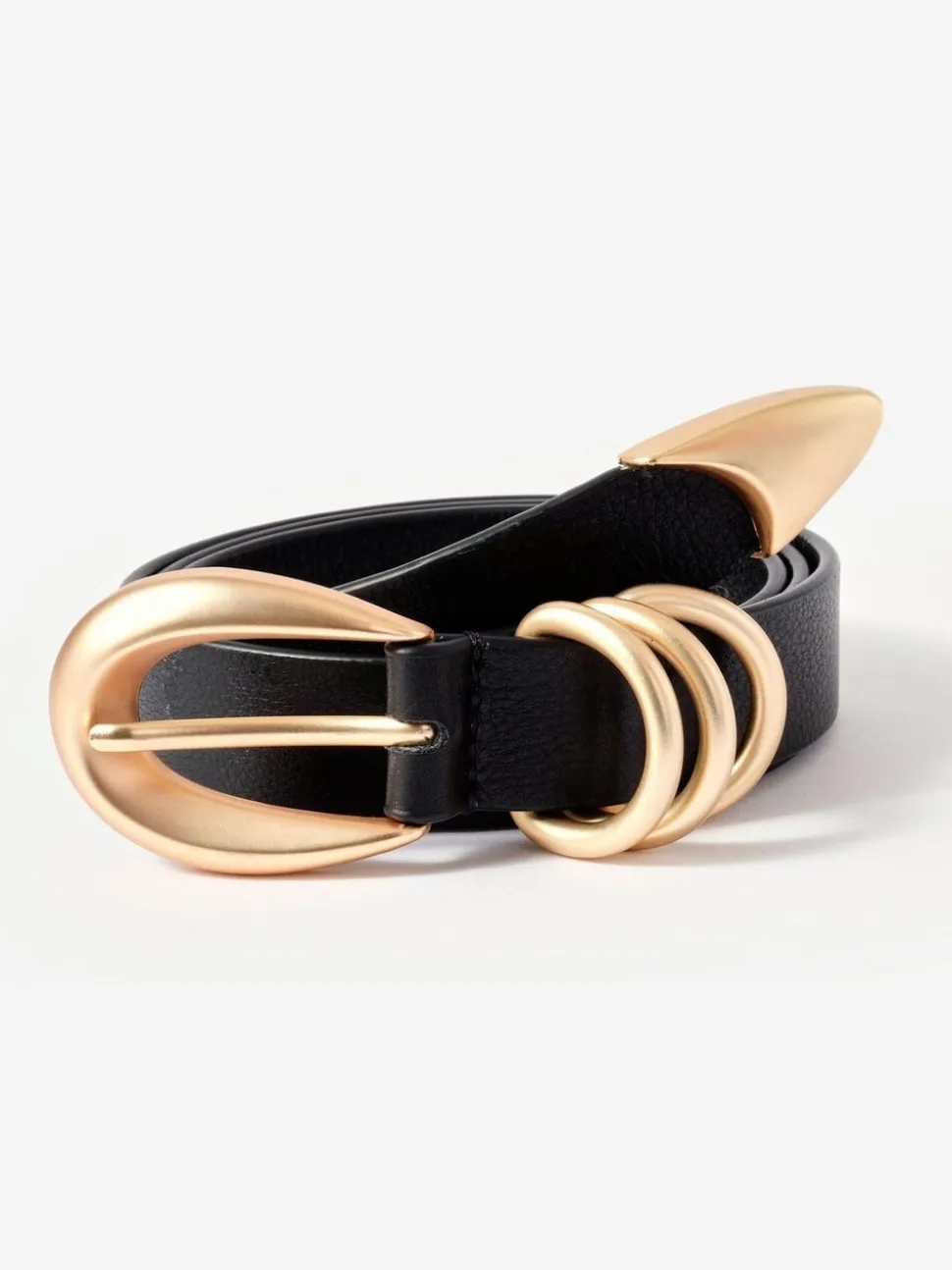 Mint Velvet - Opvallende leren riem